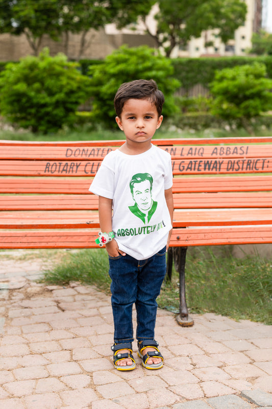Absolutely Not –  Imran Khan's printed T-Shirt