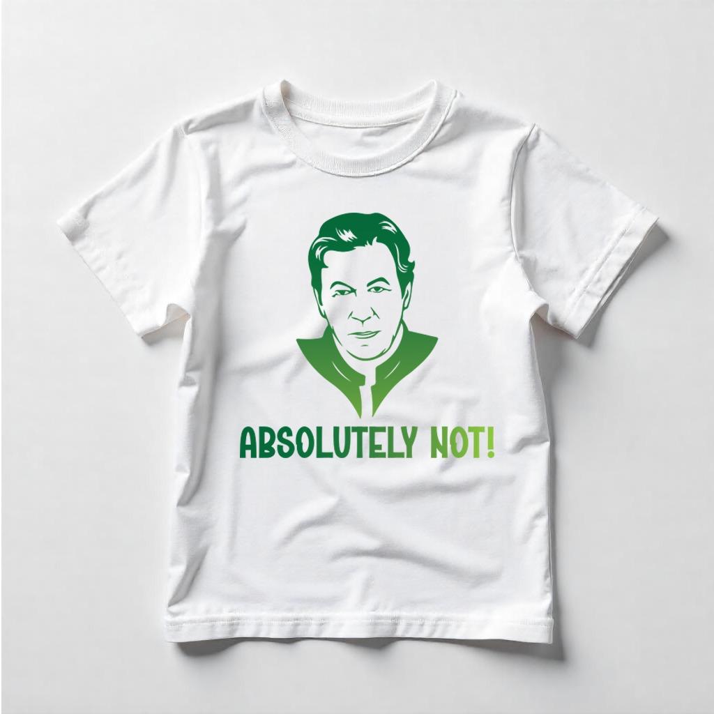 Absolutely Not –  Imran Khan's printed T-Shirt